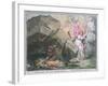 A Peep into the Cave of Jacobinism-James Gillray-Framed Giclee Print