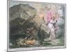 A Peep into the Cave of Jacobinism-James Gillray-Mounted Giclee Print