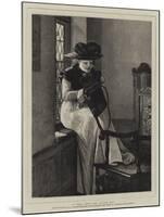 A Peep into the Letter Bag-Edward Killingworth Johnson-Mounted Giclee Print