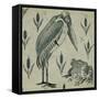 A Pelican and Frog in Conversation (W/C on Paper)-William De Morgan-Framed Stretched Canvas