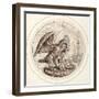 A Pelican in Her Piety, Early 17th Century-Crispin I De Passe-Framed Giclee Print