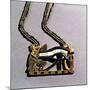 A pendant from the tomb of Tutankhamun in the form of a 'Wedjat eye'-Werner Forman-Mounted Giclee Print