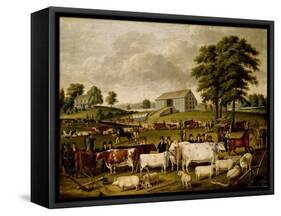 A Pennsylvania Country Fair-John Archibald Woodside-Framed Stretched Canvas