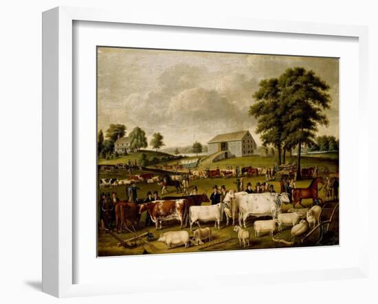 A Pennsylvania Country Fair-John Archibald Woodside-Framed Giclee Print