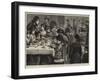 A Penny Dinner to Board-School Children-null-Framed Giclee Print