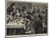 A Penny Dinner to Board-School Children-null-Mounted Giclee Print