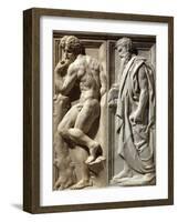 A Pensive Hero and a Prophet-Baccio Bandinelli-Framed Giclee Print