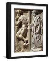 A Pensive Hero and a Prophet-Baccio Bandinelli-Framed Giclee Print