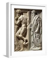 A Pensive Hero and a Prophet-Baccio Bandinelli-Framed Giclee Print