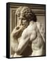 A Pensive Hero-Baccio Bandinelli-Framed Stretched Canvas