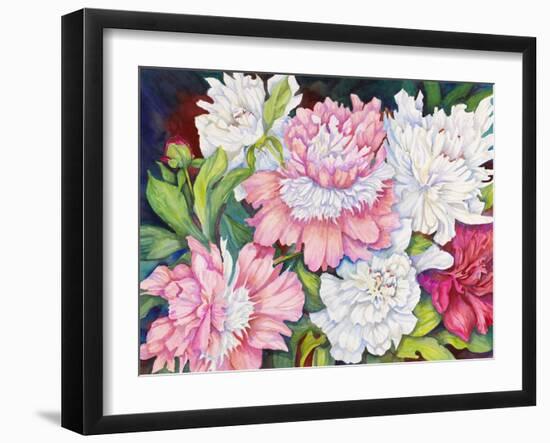 A Peony Cluster-Joanne Porter-Framed Giclee Print