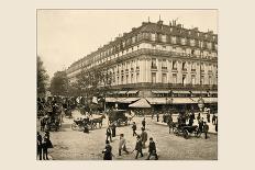 Rue St. Antoine and Hotel de Ville-A. Pepper-Art Print