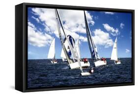 A Perfect Sail I-Alan Hausenflock-Framed Stretched Canvas