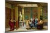 A Performance of "The Fluteplayer" in the "Roman" House of Prince Napoleon III (1808-73)-Gustave Clarence Rodolphe Boulanger-Mounted Giclee Print