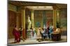 A Performance of "The Fluteplayer" in the "Roman" House of Prince Napoleon III (1808-73)-Gustave Clarence Rodolphe Boulanger-Mounted Giclee Print