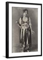 A Performer of the Danse Du Ventre-null-Framed Photographic Print