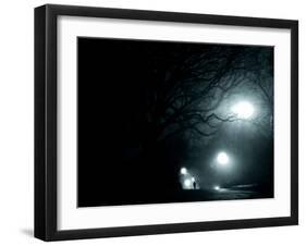 A Person Running in Propsect Park, Brooklyn, New York City-Sabine Jacobs-Framed Photographic Print