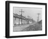 A person street in New Orleans, Louisiana, 1935-Walker Evans-Framed Photographic Print