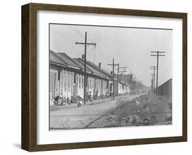 A person street in New Orleans, Louisiana, 1935-Walker Evans-Framed Photographic Print