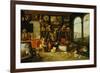 A Personification and Allegory of Sight: a Collectors Cabinet, circa 1660-School Of Antwerp-Framed Giclee Print