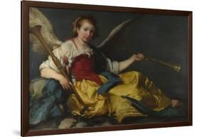 A Personification of Fame, C. 1635-Bernardo Strozzi-Framed Giclee Print