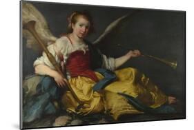 A Personification of Fame, C. 1635-Bernardo Strozzi-Mounted Giclee Print