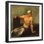 A Personification of Geometry-Dosso Dossi-Framed Giclee Print