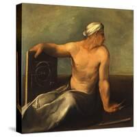 A Personification of Geometry-Dosso Dossi-Stretched Canvas