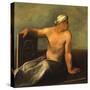 A Personification of Geometry-Dosso Dossi-Stretched Canvas