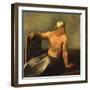 A Personification of Geometry-Dosso Dossi-Framed Giclee Print