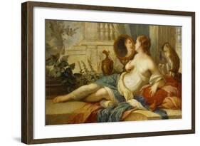 A Personification of Vanity-Pietro Liberi (Follower of)-Framed Giclee Print