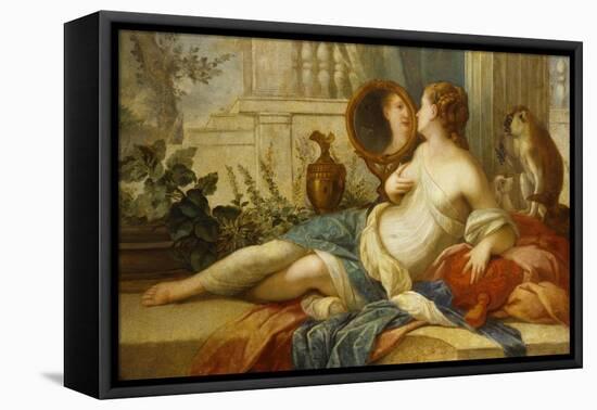 A Personification of Vanity-Pietro Liberi (Follower of)-Framed Stretched Canvas