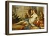 A Personification of Vanity-Pietro Liberi (Follower of)-Framed Giclee Print