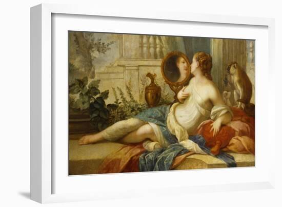 A Personification of Vanity-Pietro Liberi (Follower of)-Framed Giclee Print