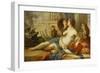 A Personification of Vanity-Pietro Liberi (Follower of)-Framed Giclee Print