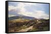 A Perthshire Moor-Sidney Richard Percy-Framed Stretched Canvas