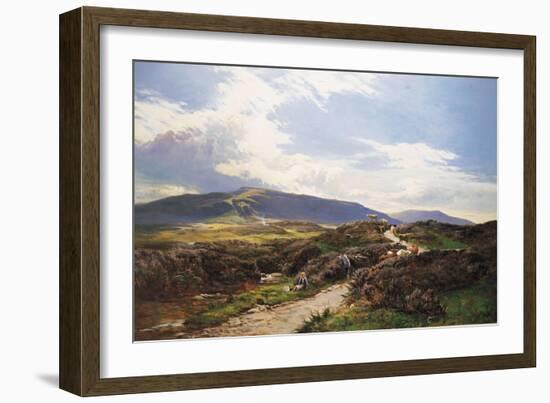 A Perthshire Moor-Sidney Richard Percy-Framed Giclee Print