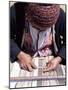 A Peruvian Man Weaving, Sacred Valley Area, Peru, South America-Gavin Hellier-Mounted Photographic Print