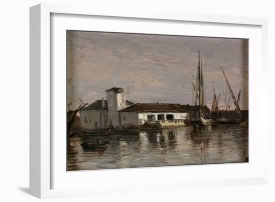 A Pesthouse (Majorca), ca. 1877-Carlos de Haes-Framed Giclee Print