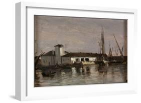 A Pesthouse (Majorca), ca. 1877-Carlos de Haes-Framed Giclee Print