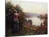 A Pet Rosebush-Daniel Ridgway Knight-Stretched Canvas