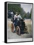 A Petrol-Powered Phaeton, 1896-Goupil-Framed Stretched Canvas