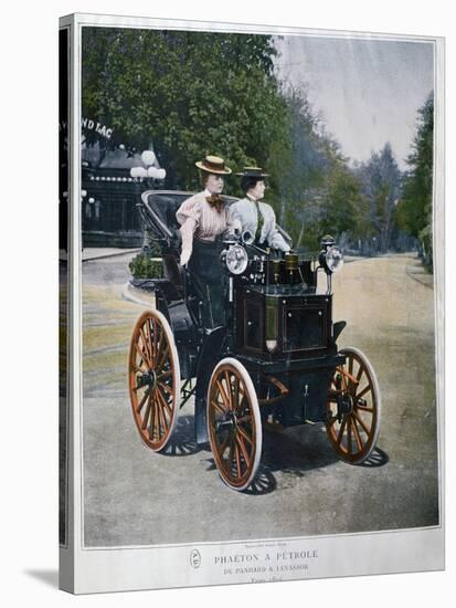 A Petrol-Powered Phaeton, 1896-Goupil-Stretched Canvas