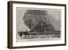 A Petroleum Fire at Cronn Point, Indiana, USA-null-Framed Giclee Print