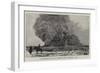 A Petroleum Fire at Cronn Point, Indiana, USA-null-Framed Giclee Print