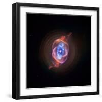 A Phase that Sun-like stars Undergo at the End of their Lives, Cat's Eye Nebula Redux, Chandra data-null-Framed Photographic Print