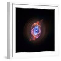 A Phase that Sun-like stars Undergo at the End of their Lives, Cat's Eye Nebula Redux, Chandra data-null-Framed Photographic Print