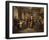 A Philharmonic Rehearsal in a Farmhouse, 1860-John Evan Hodgson-Framed Giclee Print