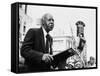 A. Philip Randolph Making Speech at Rally Harlem. Aug. 1958-null-Framed Stretched Canvas