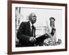 A. Philip Randolph Making Speech at Rally Harlem. Aug. 1958-null-Framed Photo